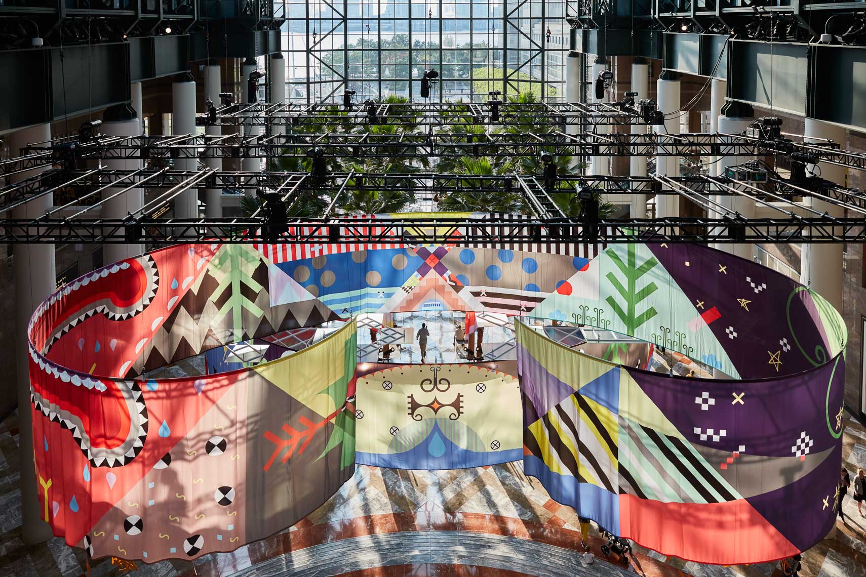 Brookfield Place - Tepkik by Jordan Bennett