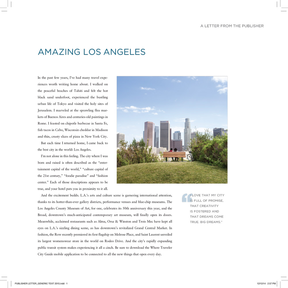 Guestbook Los Angeles