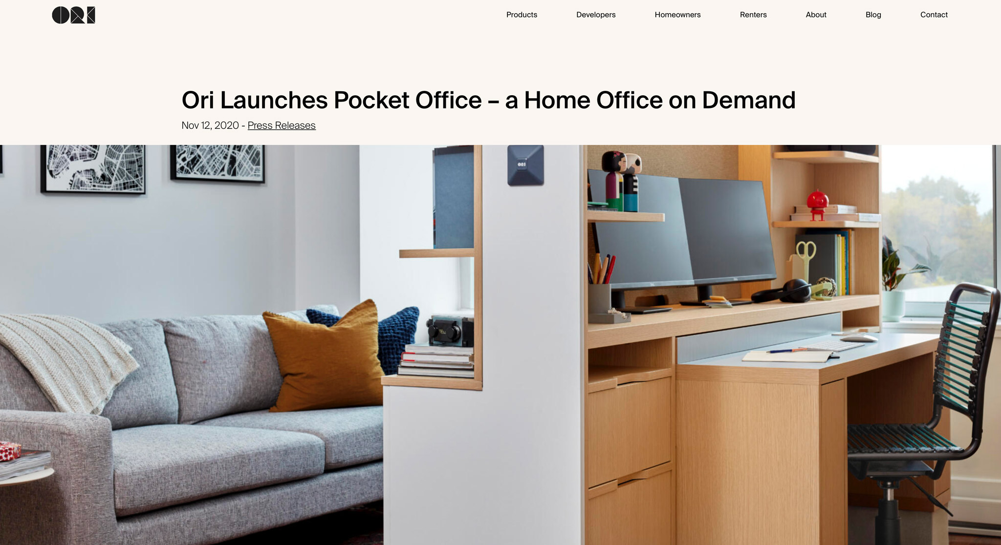 Ori Launches Pocket Office