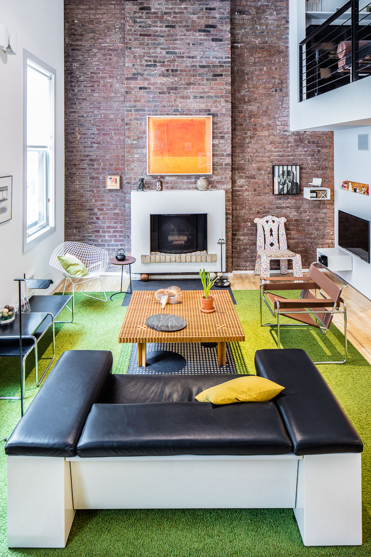 Stunning living room of Knoll designer Kenji Ito