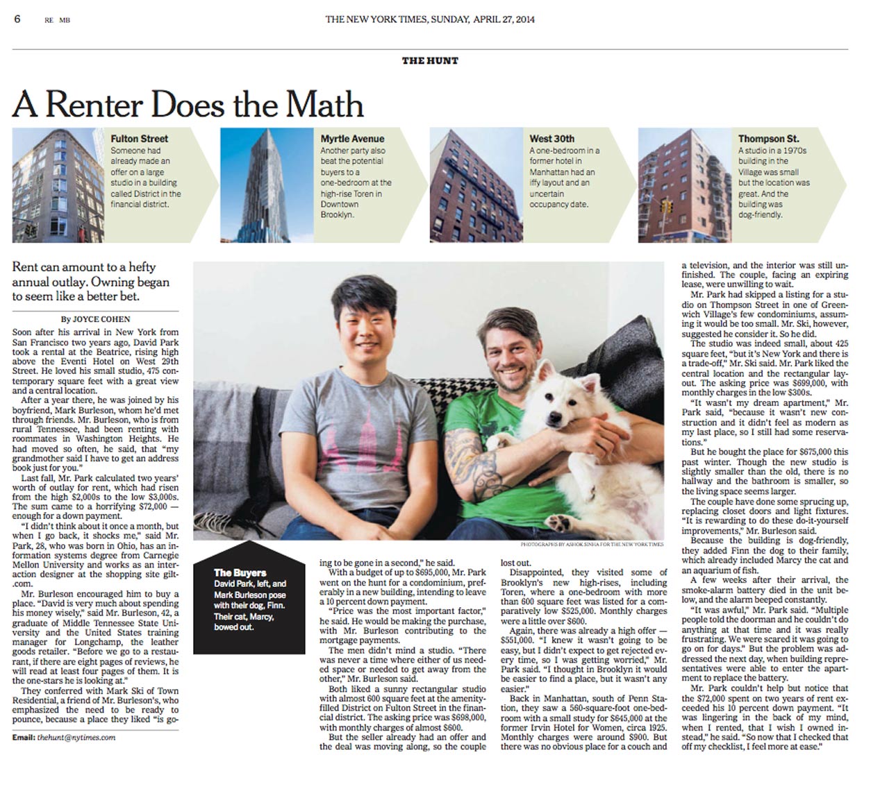 THE NEW YORK TIMES